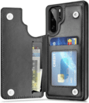 Кожен кейс портфейл със слотове за кредитни карти за iPhone 11 / 11 Pro / 11 Pro Max-Copy