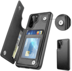 Кожен кейс портфейл със слотове за кредитни карти за iPhone 11 / 11 Pro / 11 Pro Max-Copy