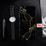 Marble Black Glass case за Xiaomi Mi Note 10 Lite-Copy