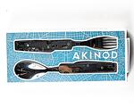 Комплект за хранене Akinod Multifunction Cutlery 13H25, Downtown Blue