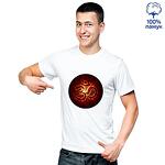 Мъжка тениска със символа Ом - вариант 3