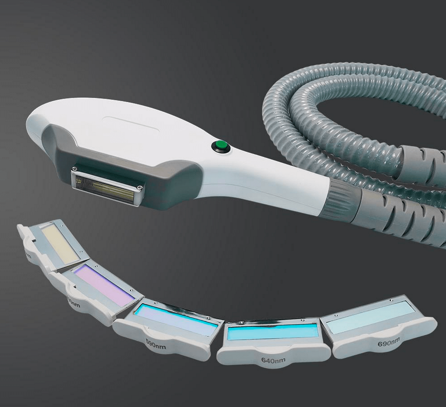 Dispozitiv combinat cu laser Diodă +Nd:Yag+Elight