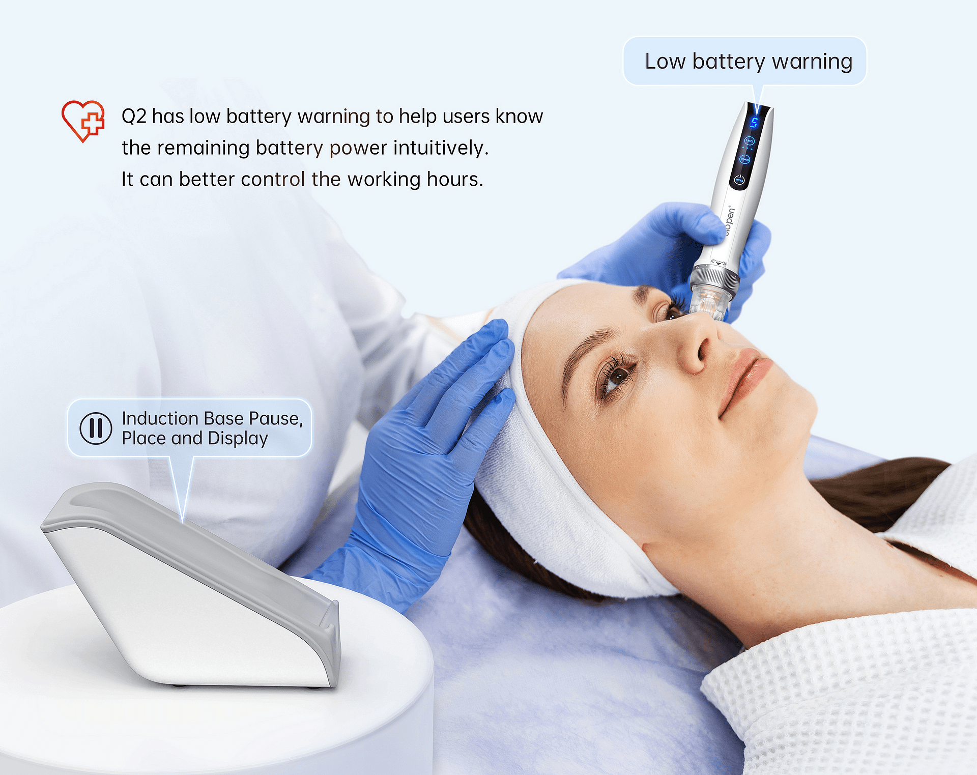 Biopen de Dr. Pen - Microneedling + EMS + terapie cu LED-uri