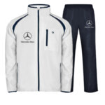 Laminált Poliészter Nyári, vékony Együttes Mercedes-Benz AMG HÍMZETT  logóval