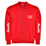 Férfi polár felsőrész alacsony nyakkal Audi