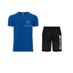 Nyári sport együttes pólóval és rövidnadrággal Mercedes-Benz AMG