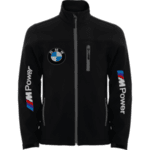 Férfi Szűkebb fazonú Dzseki "SoftShell"anyaggal, Téli sapka , Pamut póló BMW MPower