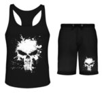 Nyári sport együttes trikó és rövidnadrággal  "PUNISHER"