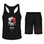 Nyári sport együttes pólóval és rövidnadrággal  "GOD OF WAR"