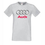 Pamut póló, nagy AUDI logóval