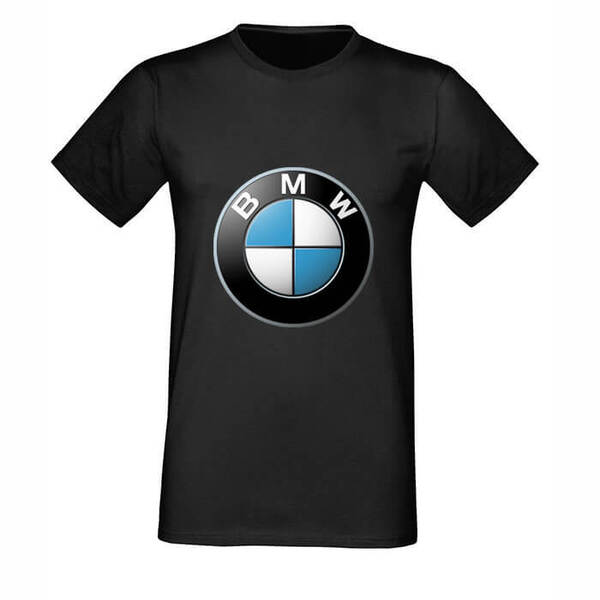 Pamut póló, nagy BMW logóval
