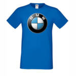 Pamut póló, nagy BMW logóval
