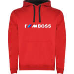 Kétszínű sweatshirt BMW I`M BOSS