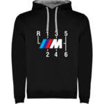 Kétszínű sweatshirt BMW M TRANSMISION