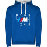 Kétszínű sweatshirt BMW M TRANSMISION