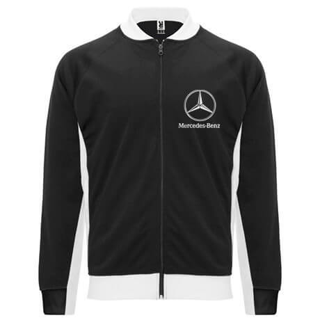 Kétszínű sportos felső cipzárral Mercedes-Benz AMG