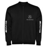 Férfi polár felsőrész alacsony nyakkal Mercedes-Benz AMG