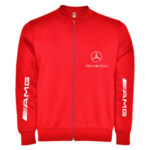 Férfi polár felsőrész alacsony nyakkal Mercedes-Benz AMG