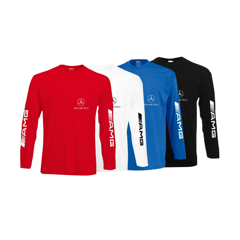 Audi Hosszú ujjú póló 4 színben, a csomag 4 pólót tartalmaz-Copy