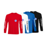 Volkswagen Hosszú ujjú póló 4 színben, a csomag 4 pólót tartalmaz