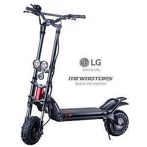 ELECTRIC SCOOTER WOLF 11 35AH - BLACK