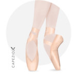 Hannah strong satin Ballet Pointe Shoes