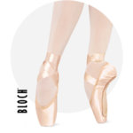 Hannah strong satin Ballet Pointe Shoes