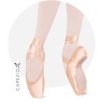 Hannah strong satin Ballet Pointe Shoes