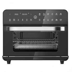 Мултифункционална фурна с горещ въздух ZEPHYR ZP 1441 V Deluxe, 25 литра,  1800W, 12 функции, Таймер, Черен