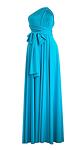 SALE Long infinity convertible dress/ evening blue dress/ backless prom dress/ plus size maternity maxi dress/ infinity dress ORCHIDEA