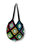 Плетена флорална чанта