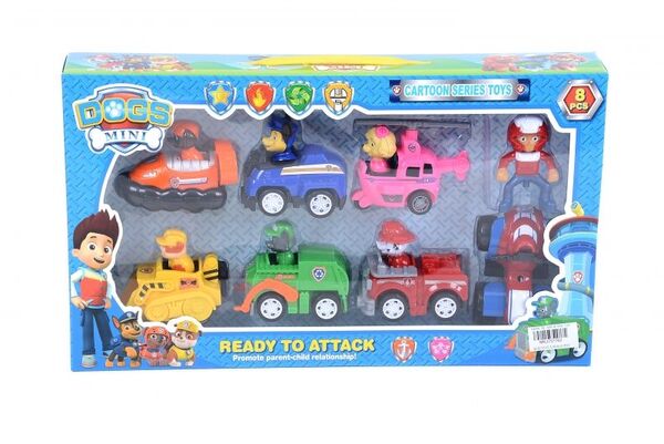 6 КОЛИ PAW PATROL В КУТИЯ 6 КОЛИ PAW PATROL В КУТИЯ