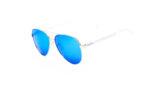 Сини огледални слънчеви очила за мъже и за жени