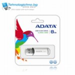 8GB USB 2.0 ADATA C906 White