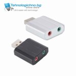 USB sound card 2.1 channels