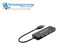 4 PORTS Orico USB 2.0 HUB хъб FL01 Black