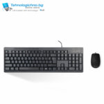 Клавиатура и мишка Delux K6300U + M330U Black