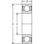 61801-2RS / 6801-2RS лагер SKF