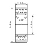 3210-BD-TVH FAG лагер 50x90x30.2