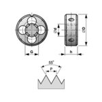 G1/4" плашка CS CZtool  212 140