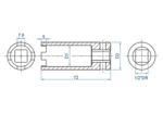 Вложка за дюзи MAN-Mercedes 1/2"-  9AN43 KING TONY