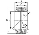 GE12-DO INA лагер 12x22x10/7