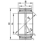 GE20-DO-2RS INA лагер 20x35x16/12