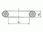 О-пръстен 11x2.5 NBR