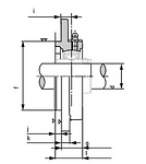 FC210 NACHI лагерно тяло (корпус) 