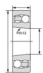 1210K-TVH-C3 FAG лагер 50x90x20