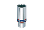 16mm вложка дванадесетостен удължена 3/8" - 323016M KING TONY