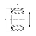 NA4904 INA лагер 20x37x17