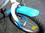 Детски велосипед 16” Reactor Foxy, стоманена рамка, контра, син/бял