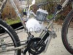 Велосипед с бензинов двигател (мотобайк) 80 сс